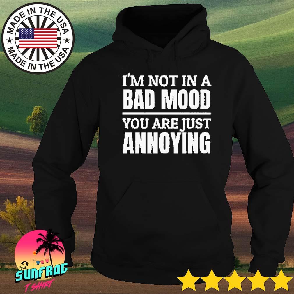 not in the mood hoodie