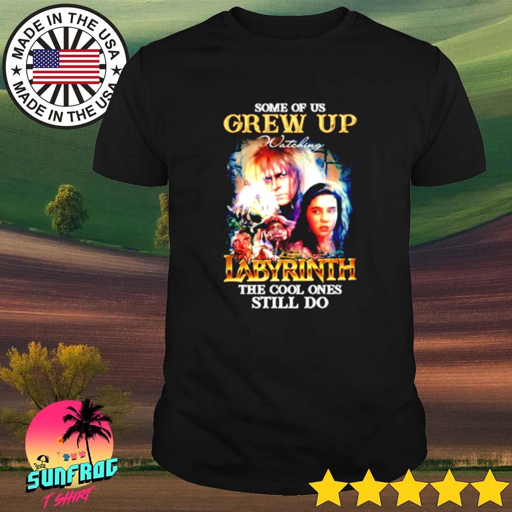 Some of us grew up watching Labyrinth the cool ones still do signature shirt
