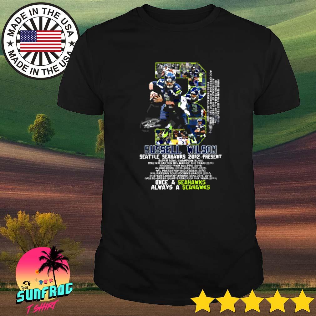 Russell wilson seattle seahawks shirt, hoodie, sweater, long sleeve and tank  top