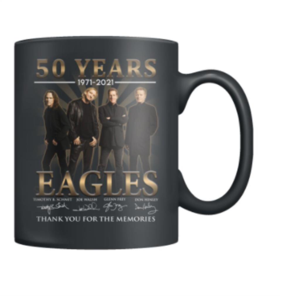 Official Eagles Band 50 years 1971 2021 thank you for the memories