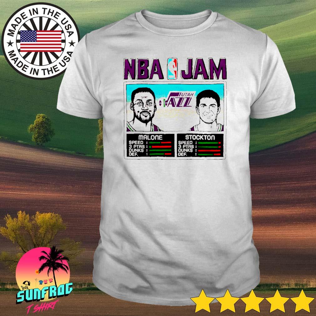 nba jam jazz shirt