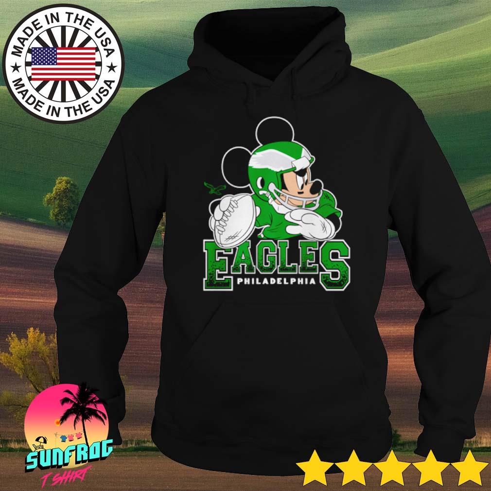 Mickey Mouse Philadelphia Eagles NFL Quarterback shirt, hoodie, sweater,  long sleeve and tank top