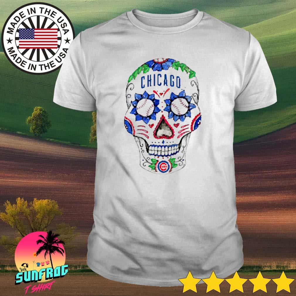 Chicago Cubs Sugar Skull shirt, hoodie, sweater, long sleeve and tank top