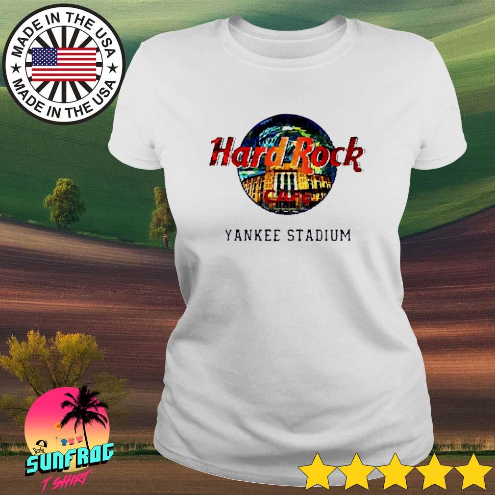 Hard Rock Cafe Yankee Stadium Blue T Shirt Large