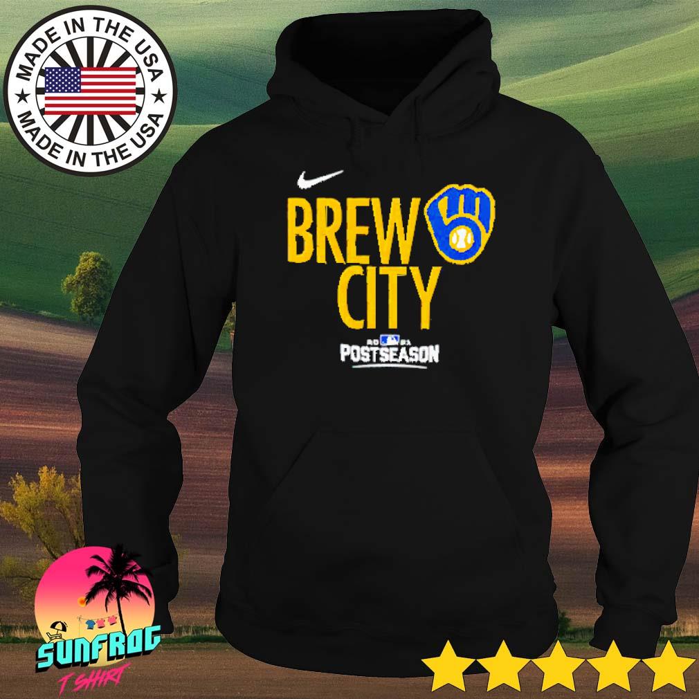 Milwaukee brewers brew city 2021 postseason shirt, hoodie, sweater and long  sleeve