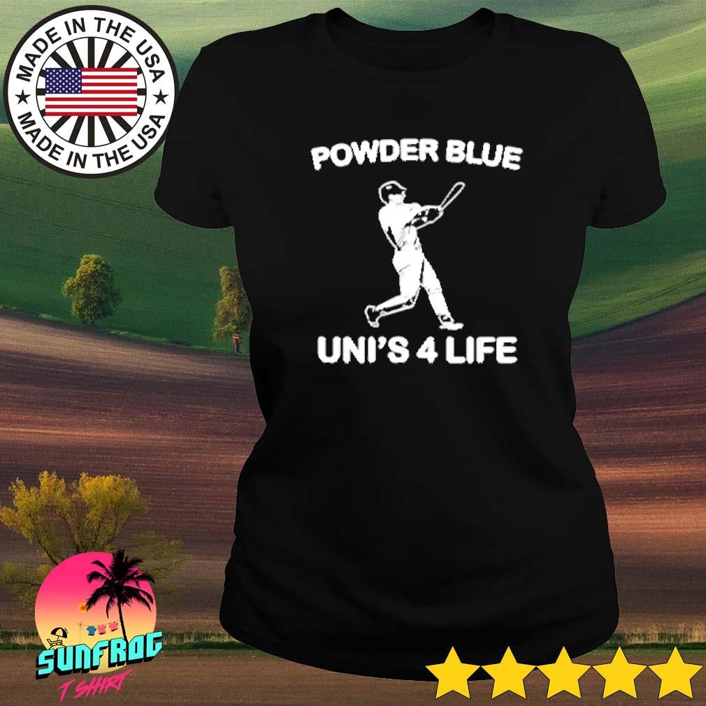 Powder Blue Uni's 4 Life T-Shirt + Hoodie, Toronto Blue Jays