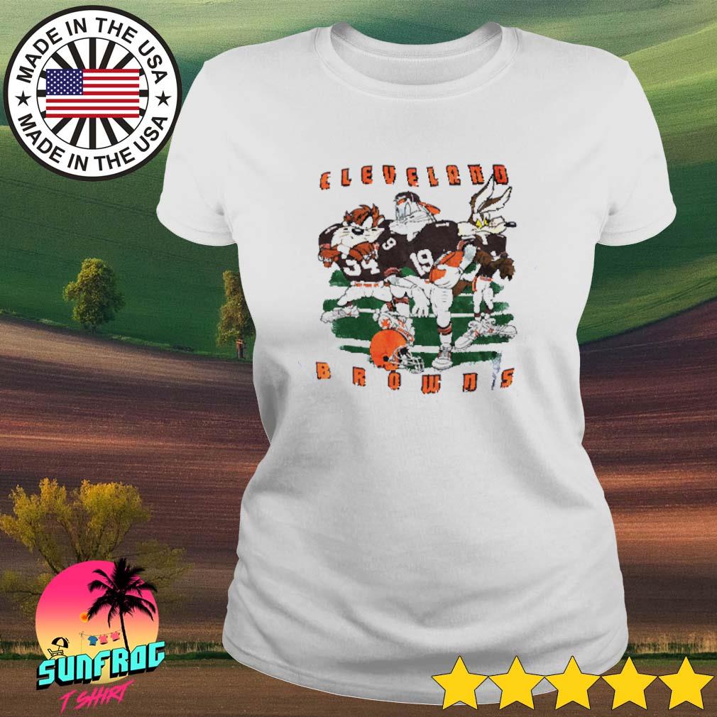 Shirts, Vintage Cleveland Browns Looney Tunes Shirt Cleveland Browns Shirt  Nfl Tee