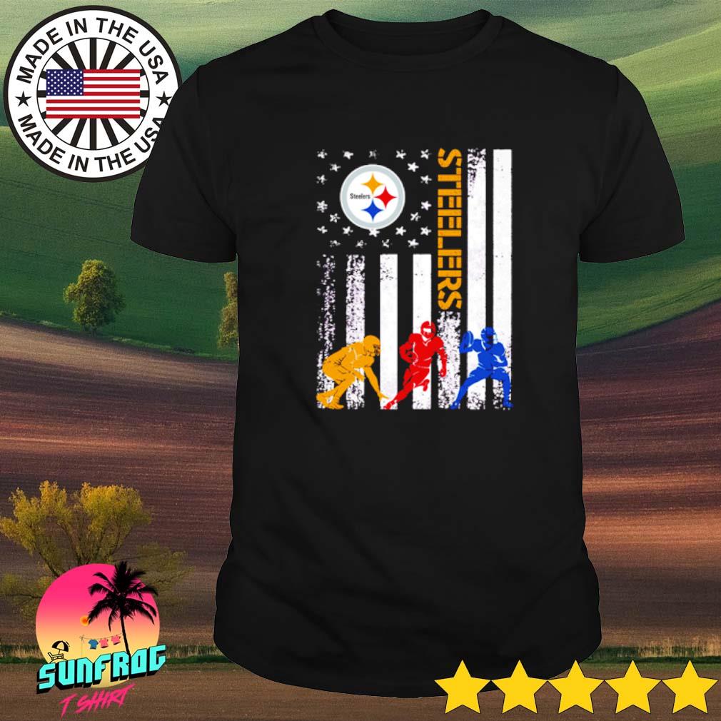 God Family Steelers America Flag shirt, hoodie, sweater, long sleeve and  tank top