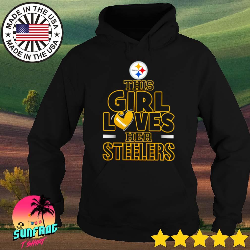 This Girl Loves Her Steelers T Shirt - Growkoc