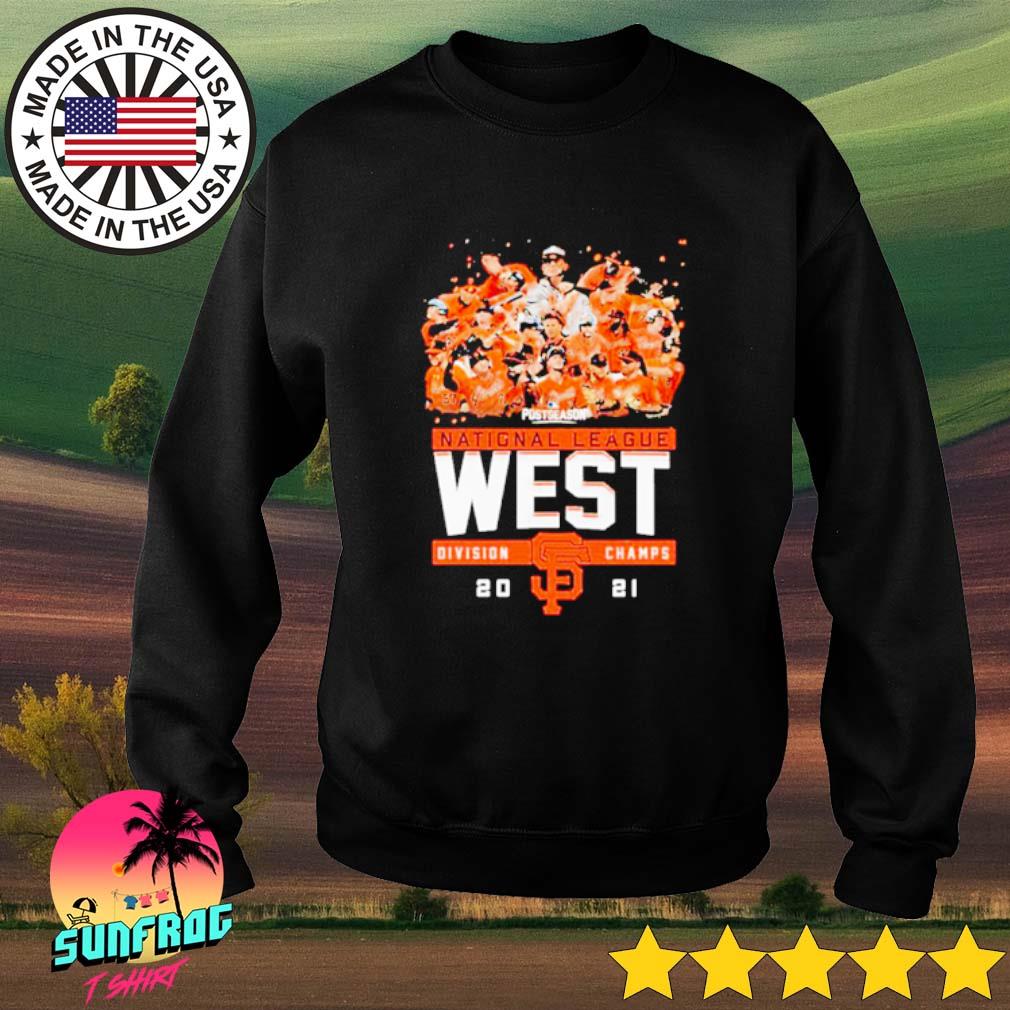 San Francisco Giants 2021 NL West Division Champions T-shirt, hoodie,  sweater, long sleeve and tank top