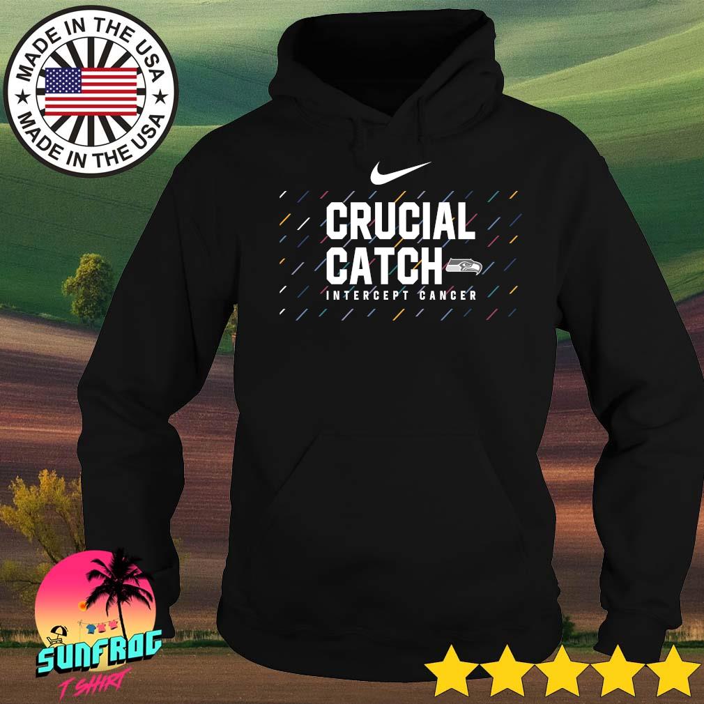 NFL Crucial Catch Intercept cancer 2023 shirt, hoodie, sweater, long sleeve  and tank top