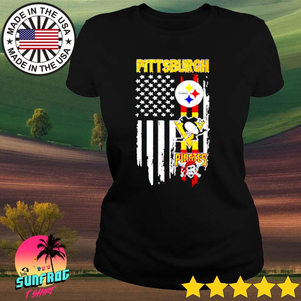 steelers pirates penguins shirt