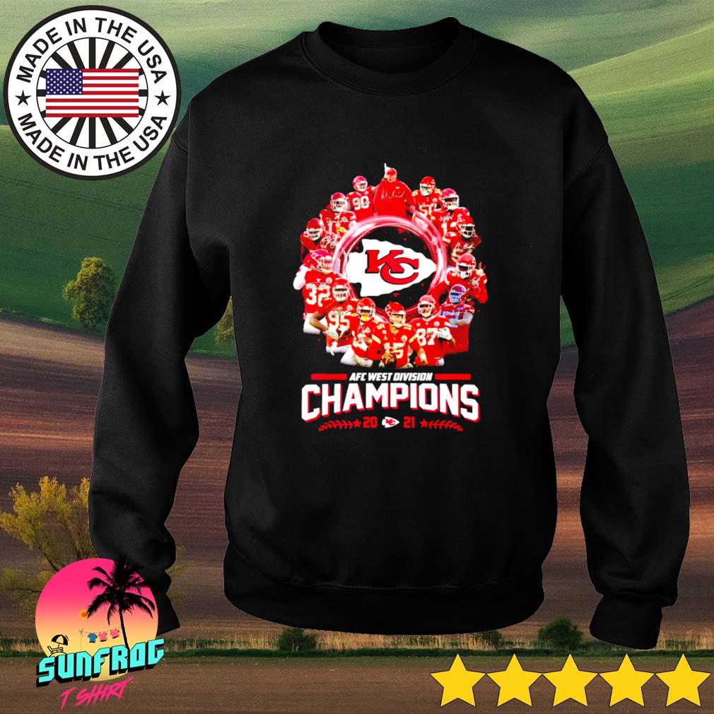 Official kansas city chiefs afc west division champions shirt, hoodie,  sweater, long sleeve and tank top