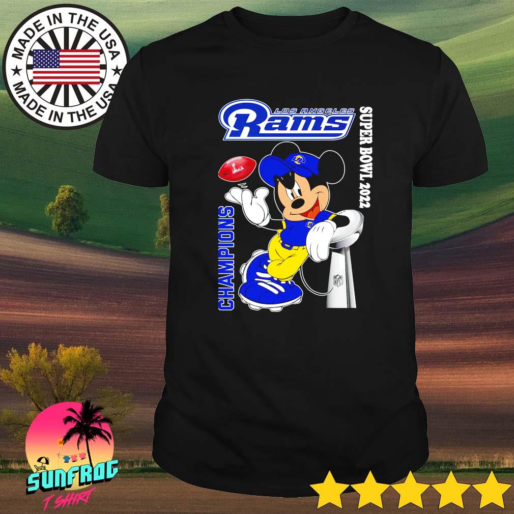 Mickey Mouse Los Angeles Rams we are the Champions shirt