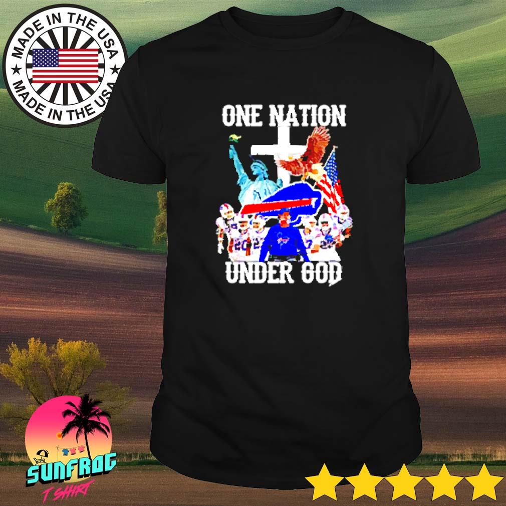 Buffalo Bills One Nation Under God Shirt - Jomagift