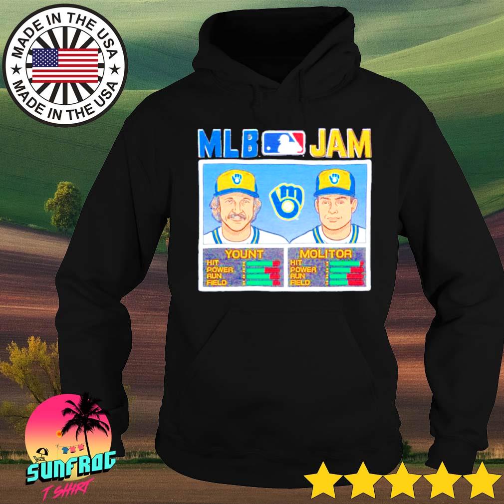 Paul Molitor and Robin Yount Milwaukee Brewers MLB Jam shirt - Kingteeshop