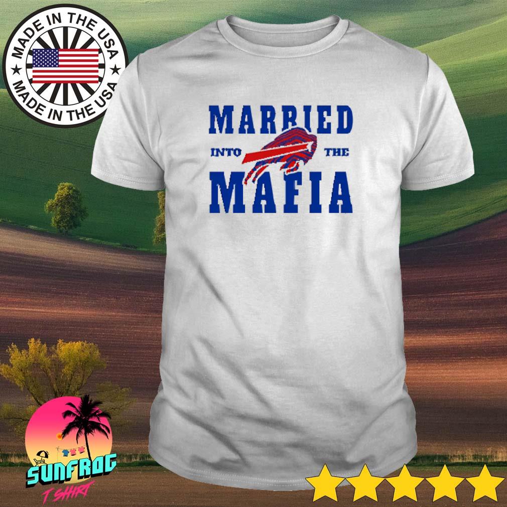 Official i am married in to this Buffalo Bills T-shirt, hoodie, sweater,  long sleeve and tank top