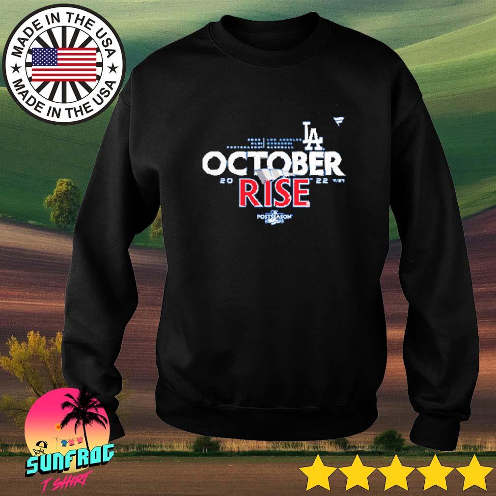 Los Angeles Dodgers built for October shirt, hoodie, sweater, long