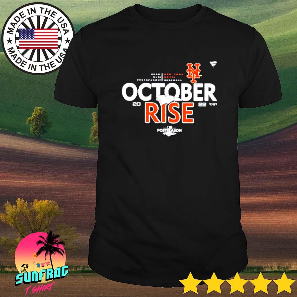 New York Mets October Rise Postseason 2022 logo T-shirt, hoodie