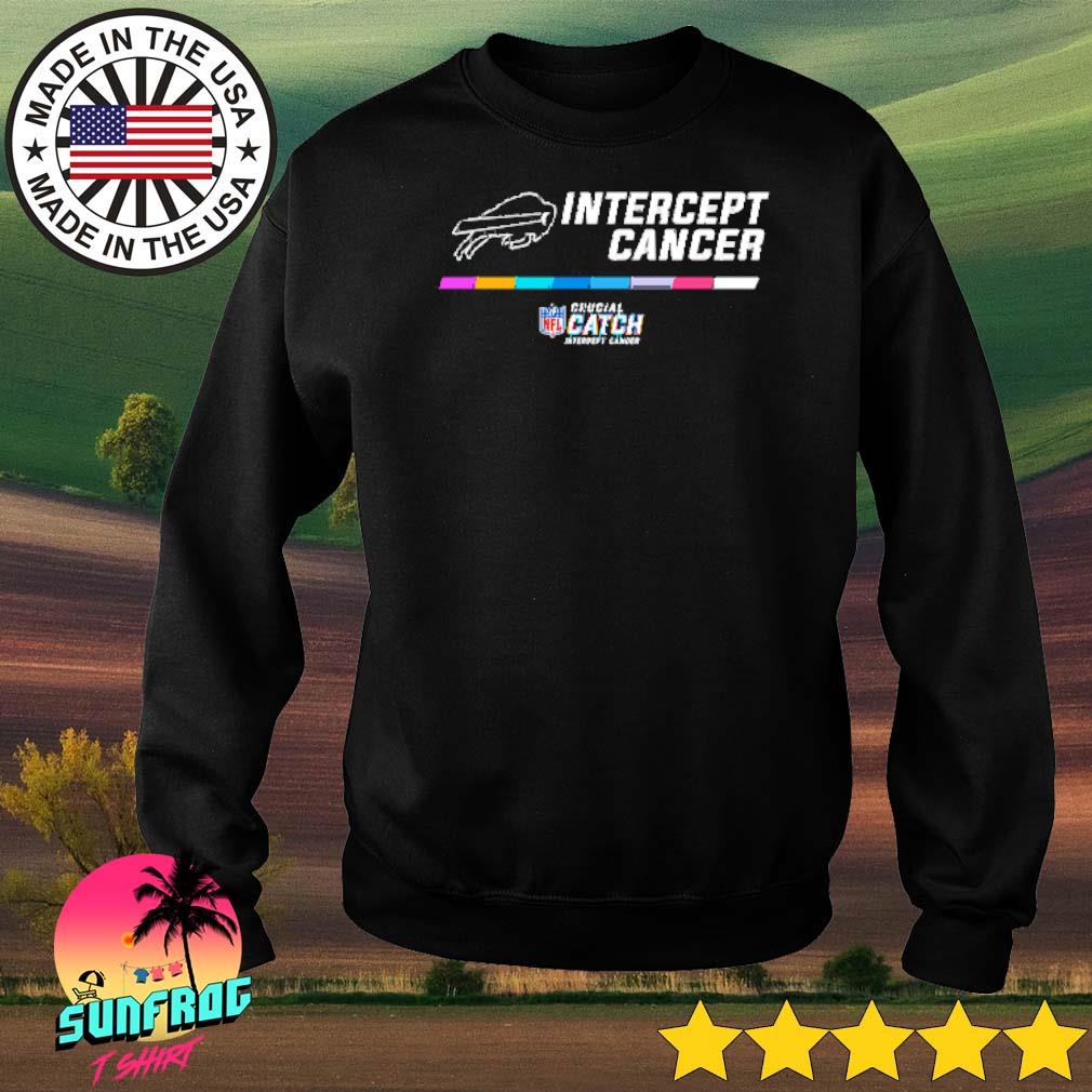 Buffalo Bills Crucial Catch Intercept cancer 2023 shirt, hoodie, sweater,  long sleeve and tank top