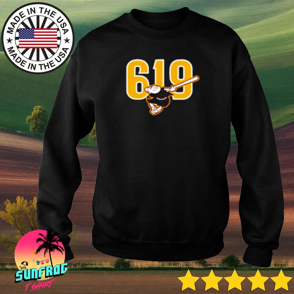 Official mlb san diego padres 619 beisbol shirt, hoodie, sweater, long  sleeve and tank top