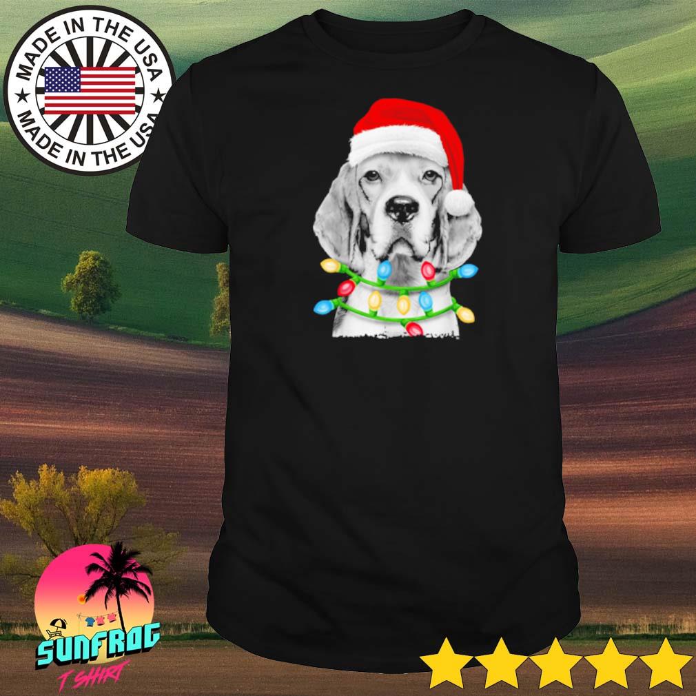 Beagle dog Christmas shirt