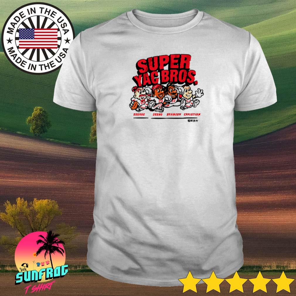 Super Yac Bros shirt - George Kittle, Deebo Samuel, Brandon Aiyuk and  Christian - Bring Your Ideas, Thoughts And Imaginations Into Reality Today