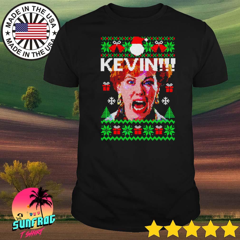 Home Alone Catherine O'Hara Kevin!!! ugly Christmas shirt