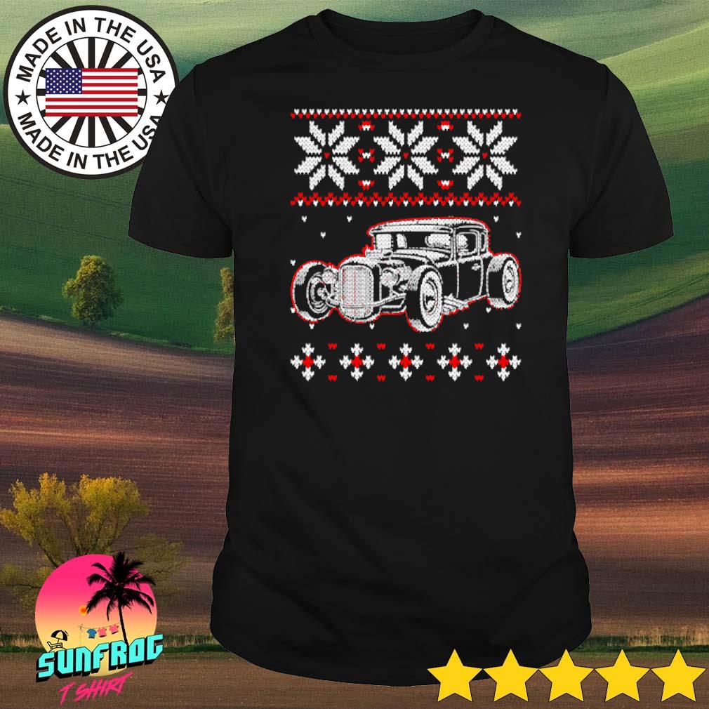 hot rod christmas shirt