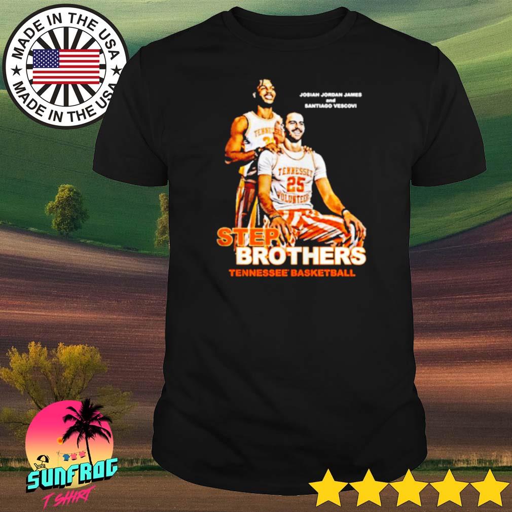 Josiah Jordan James and Santiago Vescovi step brothers Tennessee basketball shirt