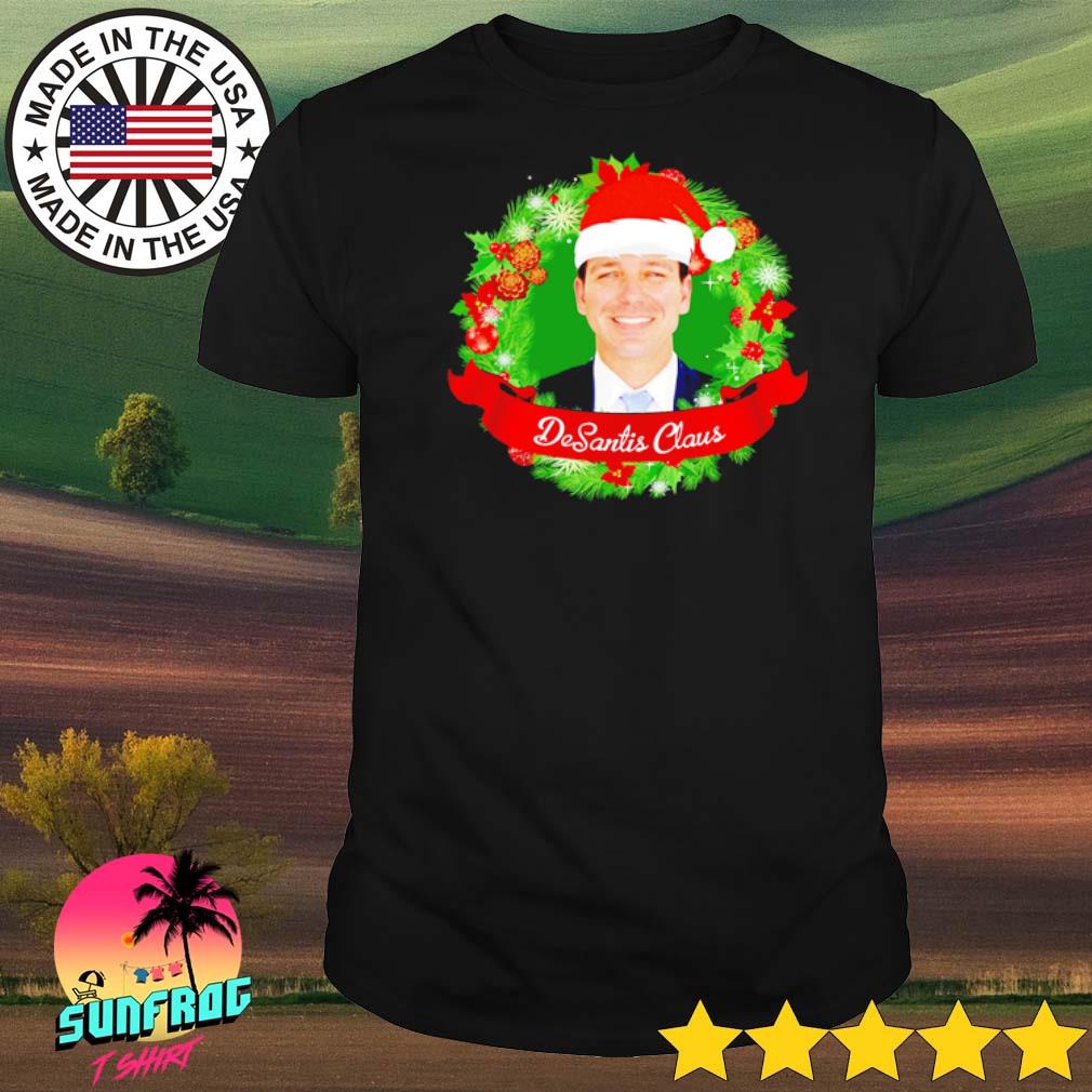 Santa Desantis Claus Christmas shirt