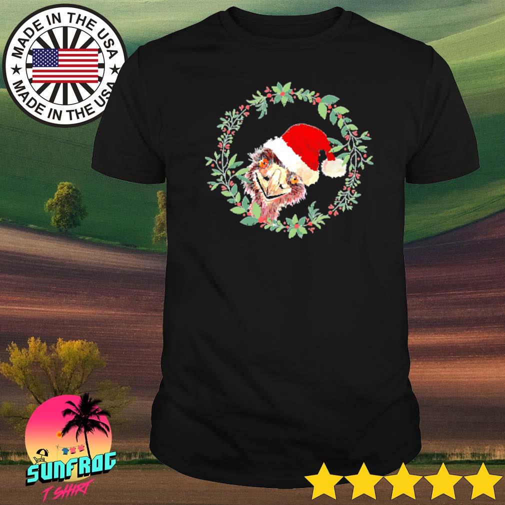 Santa's Emu a Aussie Christmas shirt