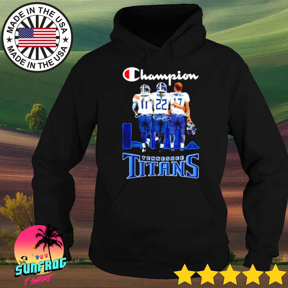 Tennessee Titans Brown Henry and Tannehill Champions Skyline signatures  shirt, hoodie, sweater, long sleeve and tank top