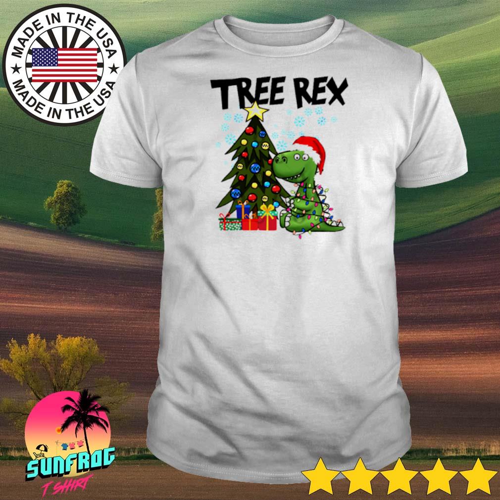 Tree rex Christmas shirt