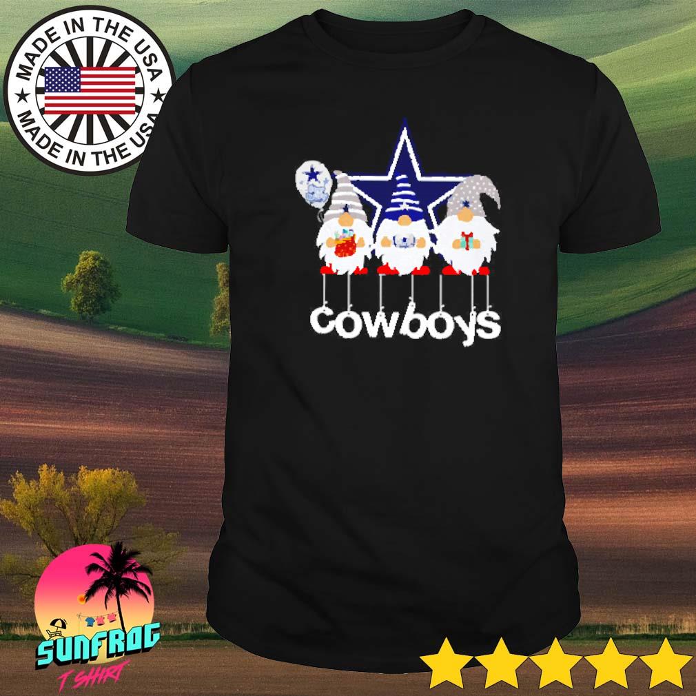 Dallas Cowboys The Gnomes Christmas T-shirt,Sweater, Hoodie, And Long  Sleeved, Ladies, Tank Top