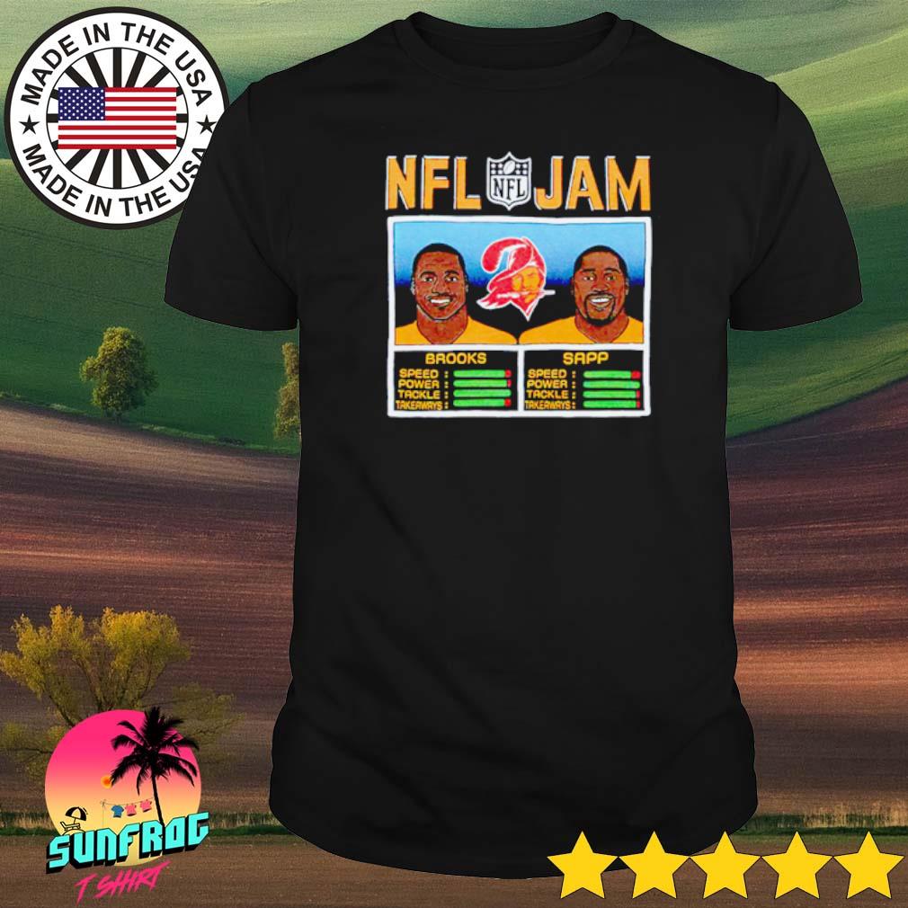 NFL Jam Derrick Brooks and Warren Sapp Tampa Bay Buccaneers shirt, hoodie,  sweater, long sleeve and tank top