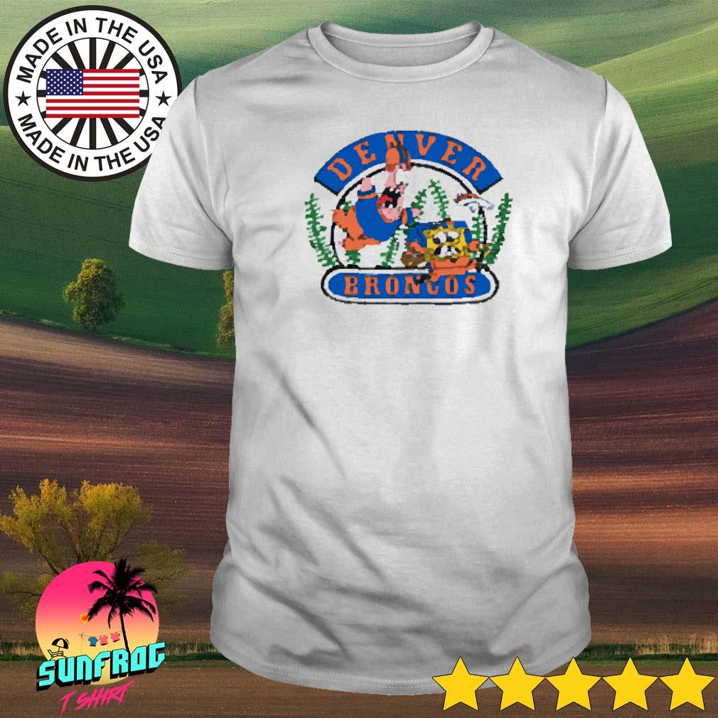 NFL Spongebob And Patrick X Denver Broncos T-Shirt, hoodie, sweater, long  sleeve and tank top