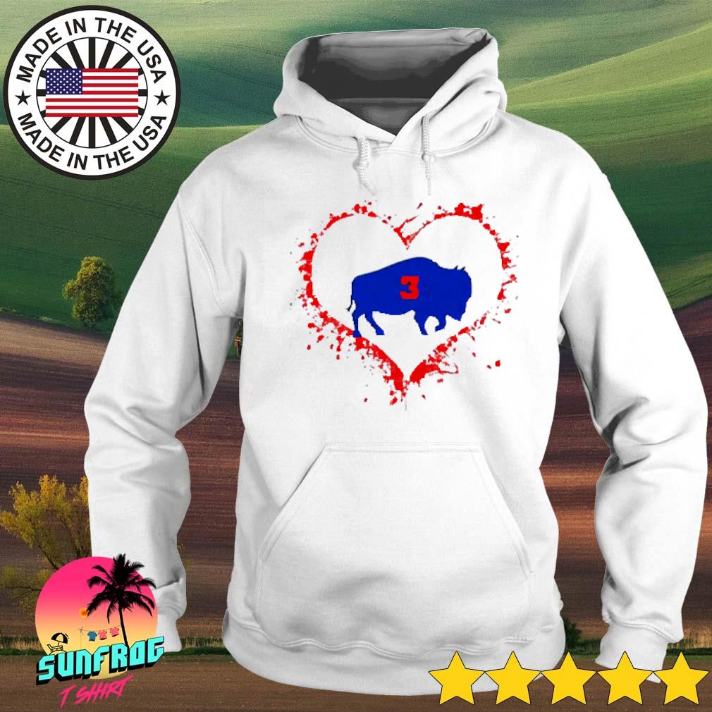 Original heart Buffalo Bills Damar Hamlin #3 shirt, hoodie, sweater, long  sleeve and tank top