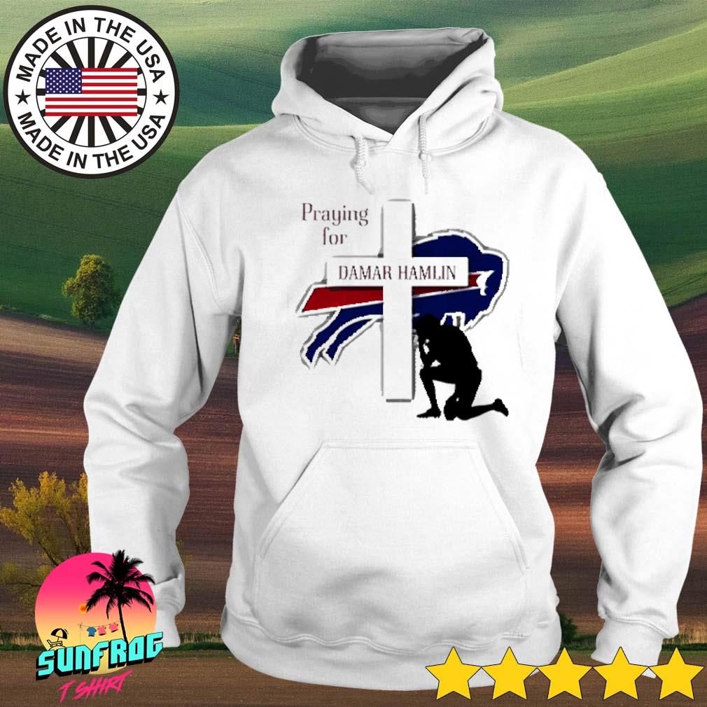 Jesus Praying For Damar Hamlin Shirt, hoodie, sweater, long sleeve