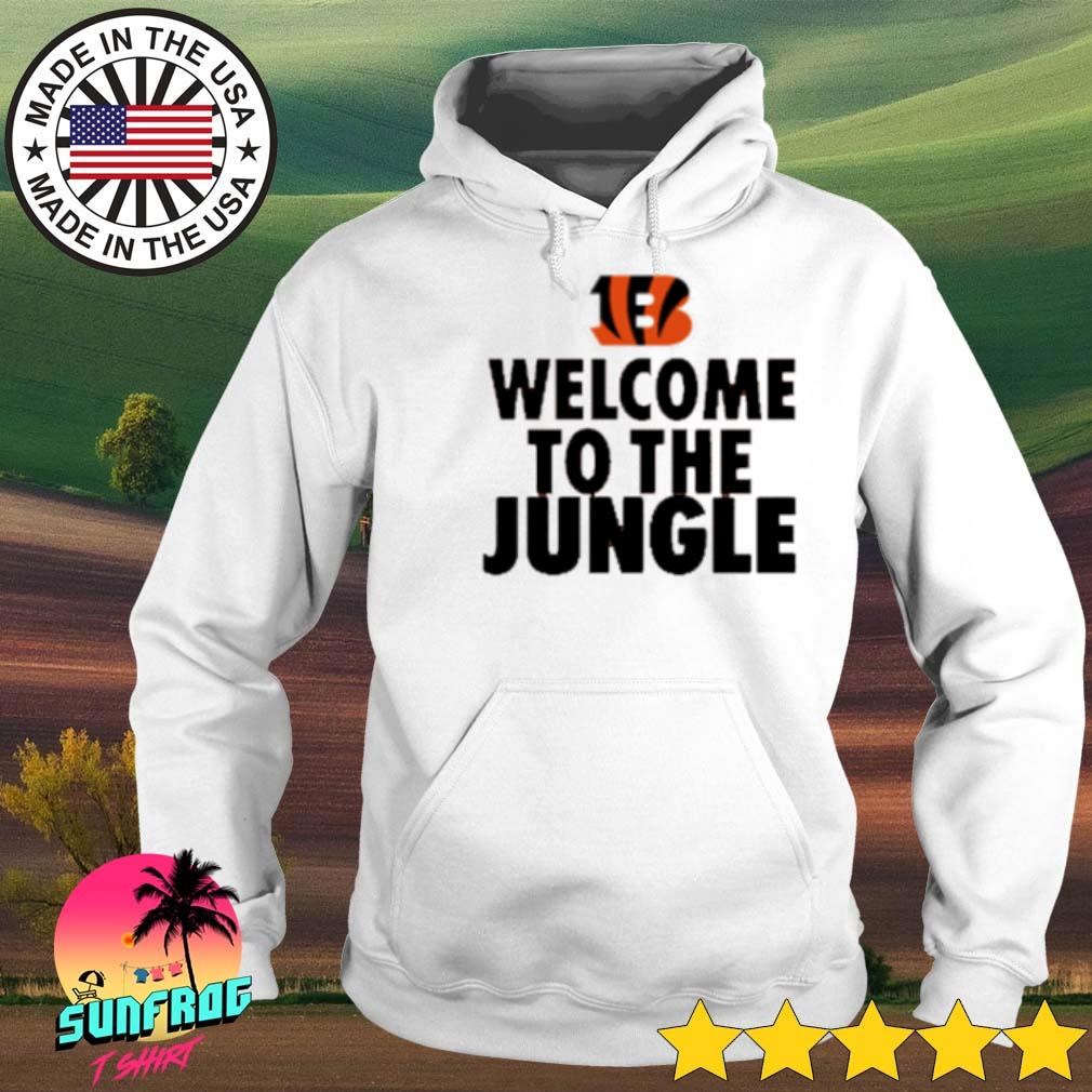 Welcome to the jungle cincinnati bengals trendy shirt, hoodie