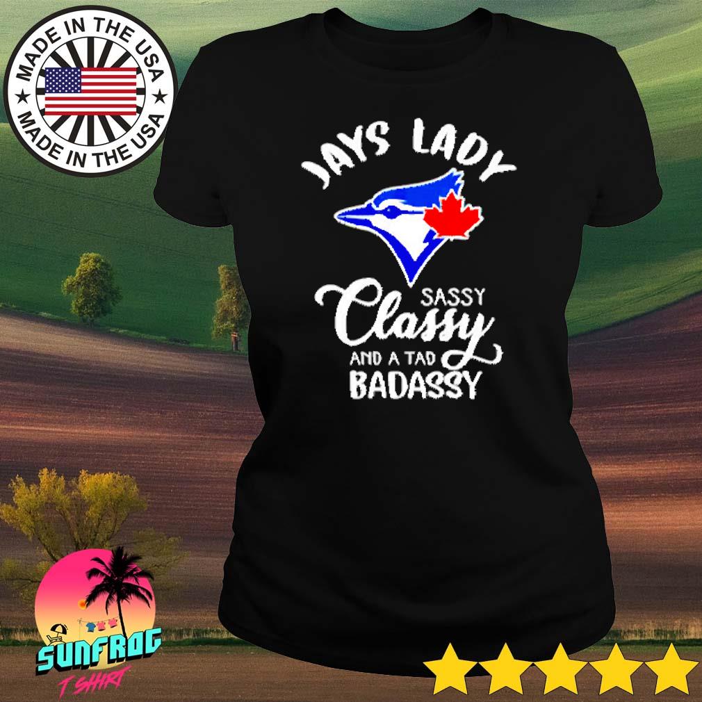 LADIES BLUE JAYS TSHIRT