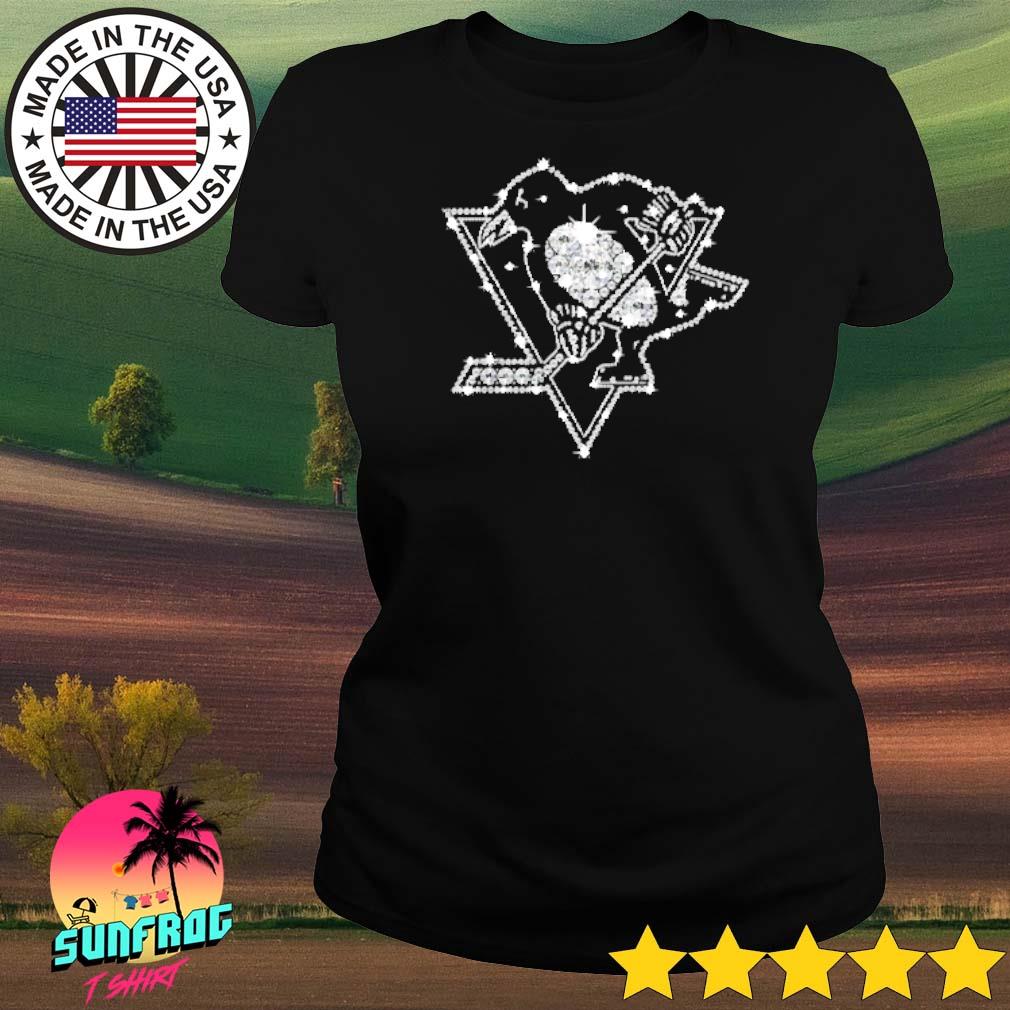 pittsburgh penguins rhinestone shirt