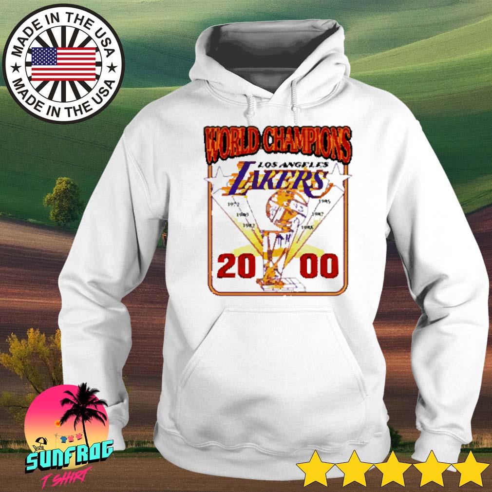 Nouvette Pedro Pascal World Champions Los Angeles Lakers 2000 Shirt