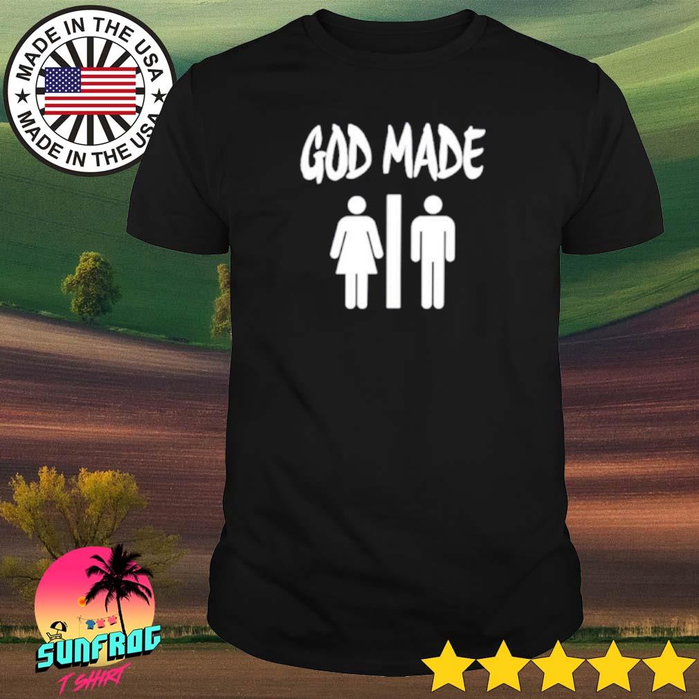 God made man and woman shirt