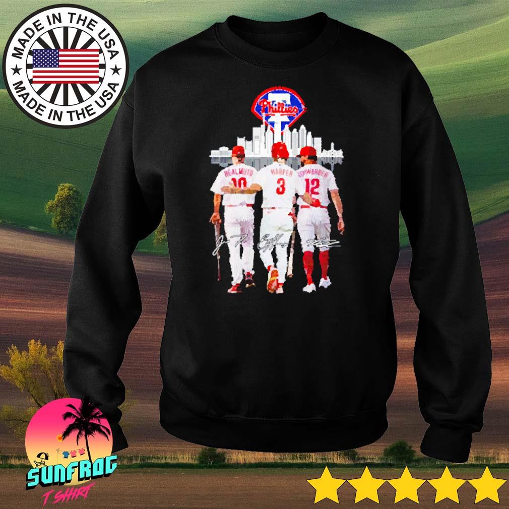 Philadelphia Phillies Harper Realmuto Schwarber shirt, hoodie, sweater,  long sleeve and tank top