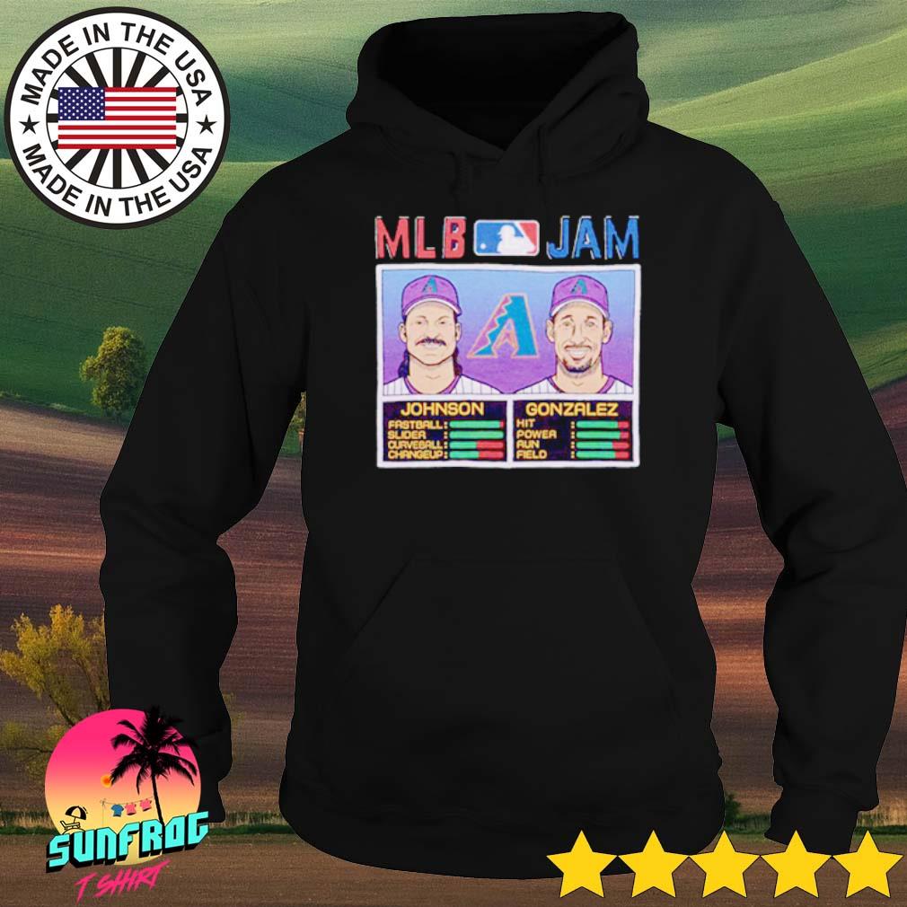 Mlb Jam Diamondbacks Johnson And Gonzalez Shirt - Shibtee Clothing