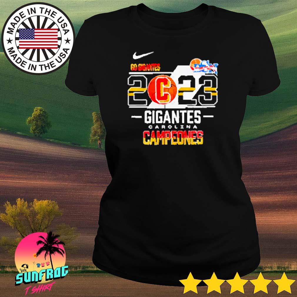 Campeones Gigantes De Carolina Bsn 2023 Shirt