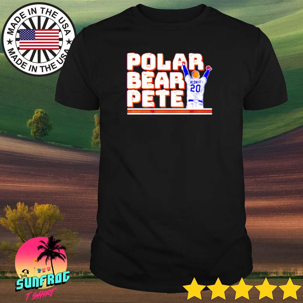 Pete Alonso Polar Bear 20 shirt, hoodie, sweater and long sleeve