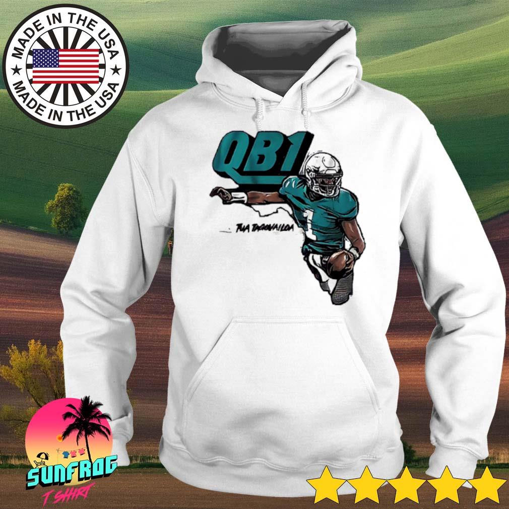 QB1 Tua Tagovailoa Miami Dolphins Shirt, hoodie, sweater, long sleeve and  tank top