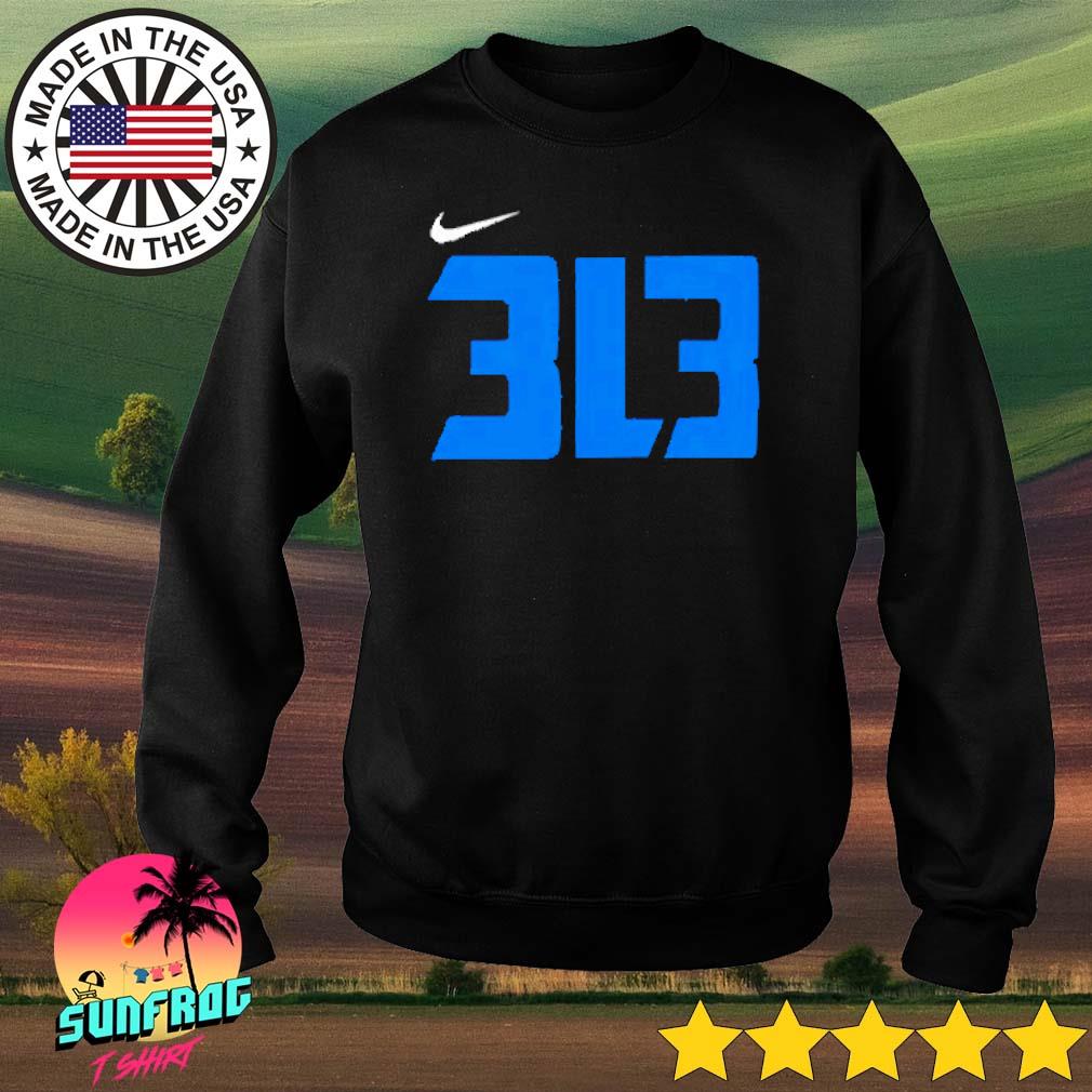 313 3L3 Detroit Lions Shirt, hoodie, sweater, long sleeve and tank top